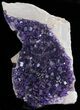 Purple, Cubic Fluorite Plate - Cave-in-Rock, Illinois #35711-5